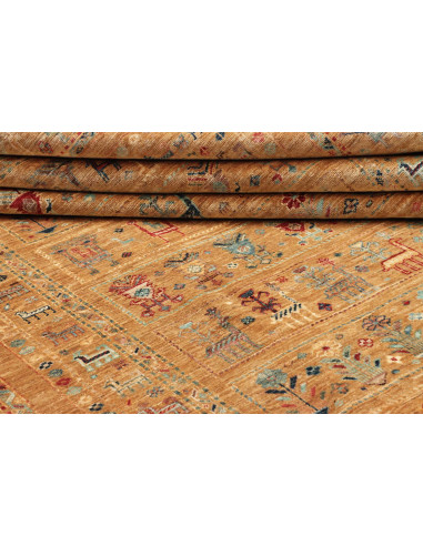 Tappeto Rubin Pakistan 208x290 Giallo Ocra Ross