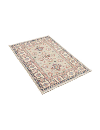 Rug Kazak Afghanistan 84x121 Sage Green Cream