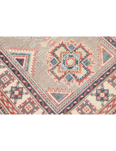 Tappeto Kazak Afghanistan 84x295 Verde Salvia T