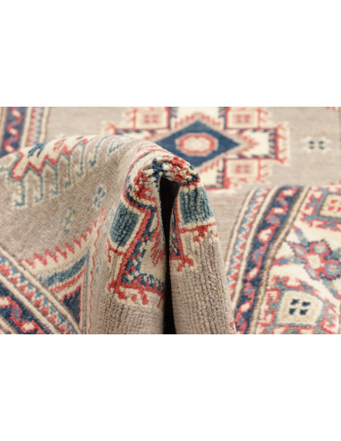 Tappeto Kazak Afghanistan 84x295 Verde Salvia T