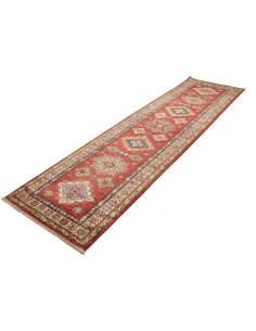 Tappeto Kazak Fine Pakistan 83x306 Rosso Terrac 2