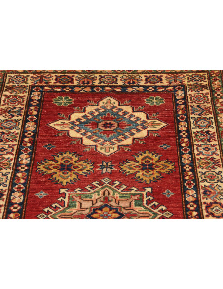 Tappeto Kazak Fine Pakistan 83x306 Rosso Terrac