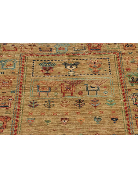 Tappeto Rubin Pakistan 80x126 Beige Rosso