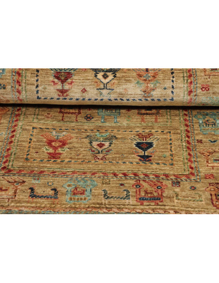 Tappeto Rubin Pakistan 80x126 Beige Rosso