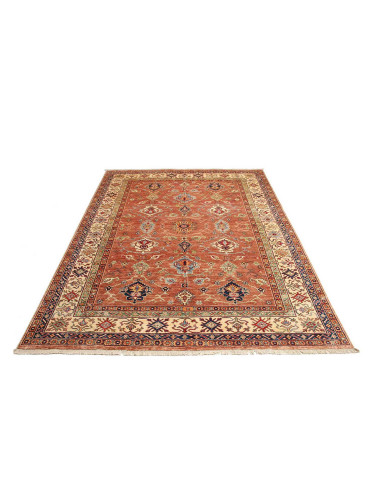 Tappeto Kazak Fine Pakistan 183x244 Terracota C