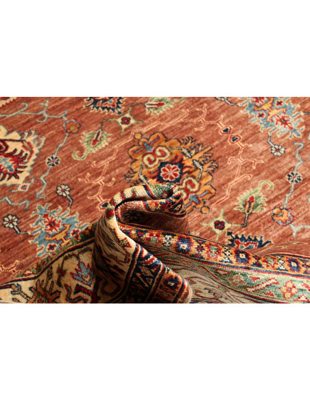 Tappeto Kazak Fine Pakistan 183x244 Terracota C