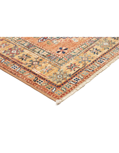 Tappeto Kazak Fine Pakistan 84x299 Terracotta A