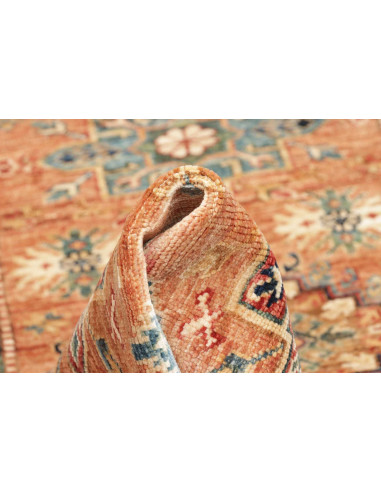 Tappeto Kazak Fine Pakistan 84x299 Terracotta A