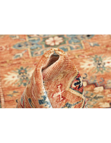 Tappeto Kazak Fine Pakistan 84x299 Terracotta A