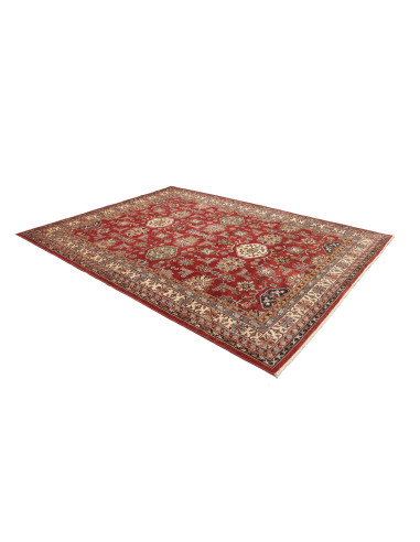 Tappeto Kazak Fine Pakistan 242x318 Rosso Matto