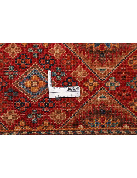 Rug Samarkand Pakistan 83x293 Red Blue