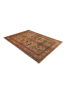 Tappeto Kazak Fine Pakistan 175x240 Beige Rosso 2