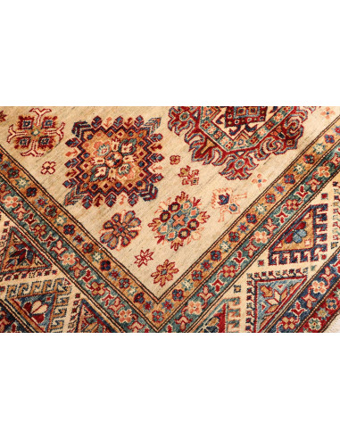 Tappeto Kazak Fine Pakistan 174x238 Beige Cremo