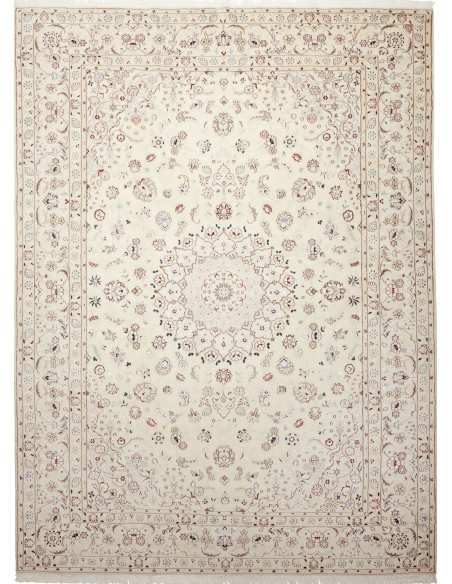Nain 9la 255x345 Cm Nain 9la, Persia, Hand-spun Wool And