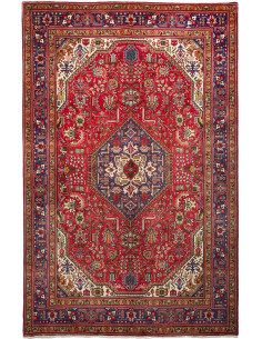 Tabriz 200x308 Cm Tabriz Persia Hand-carded Wool Cotton