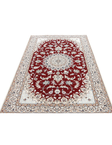 Nain 9la 135x217 Cm Nain 9la Persia Lana Cardata A Mano E