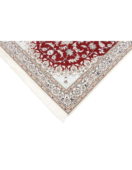 Nain 9la 135x217 Cm Nain 9la Persia Lana Cardata A Mano E