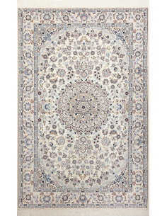 Nain 9la 138x208 Cm Nain 9la, Persia, Lana Cardata A Mano E