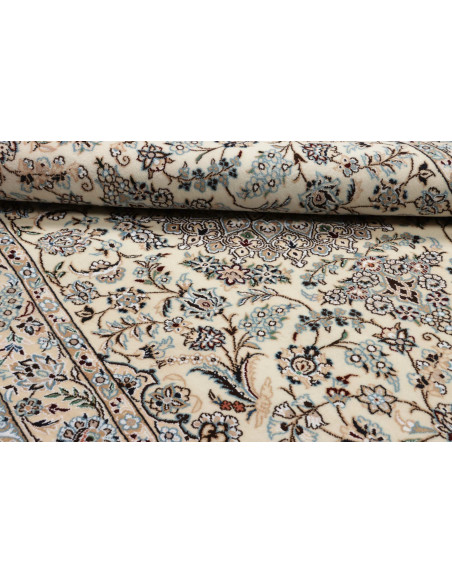 Nain 9la 135x225 Cm Nain 9la, Persia, Hand-carded Wool And