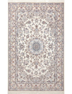 Nain 9la 135x210 Cm Nain 9la, Persia, Lana Cardata A Mano E