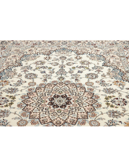 Nain 9la 200x300 Cm Nain 9la, Persia, Lana Cardata A Mano E