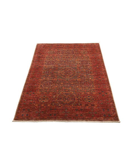 Mamlouk 98x151 Cm Mamlouk, Pakistan, Hand-carded Wool warp: