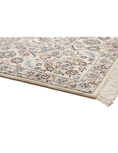 Nain 9la 248x353 Cm Nain 9la, Persia, Lana Cardata A Mano E