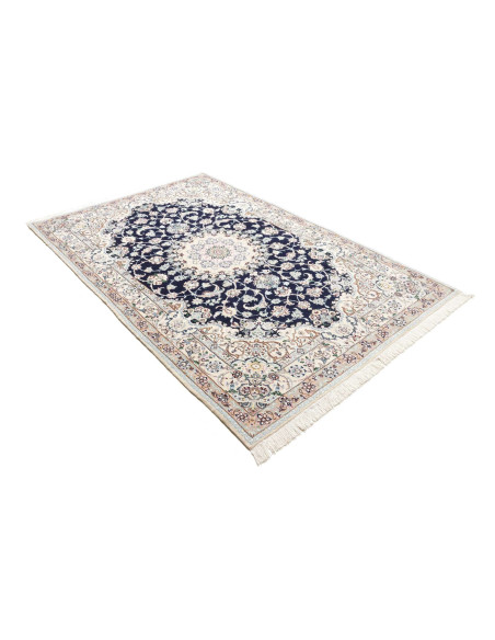 Nain 9la 150x235 Cm Nain 9la, Persia, Lana Cardata A Mano E