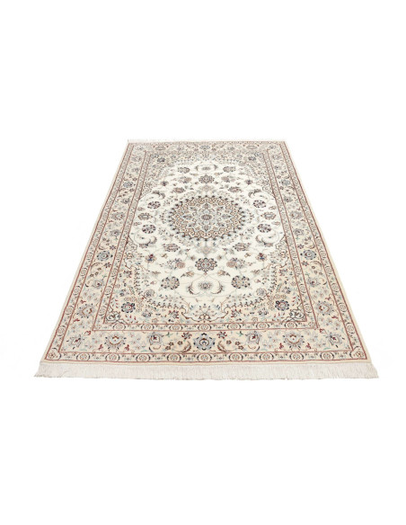 Nain 9la 150x202 Cm Nain 9la, Persia, Lana Cardata A Mano E