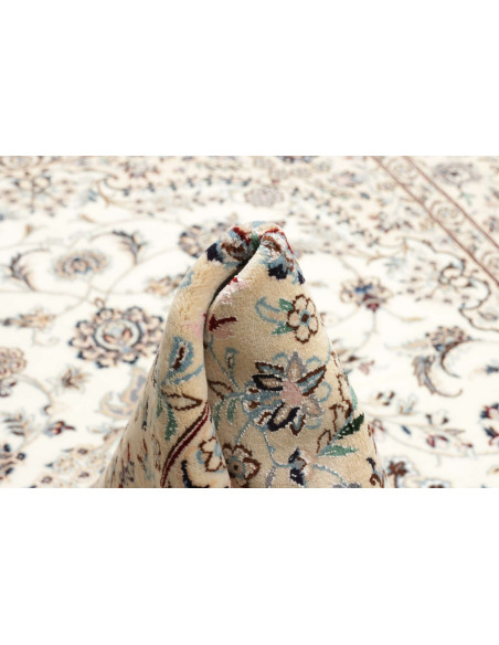 Nain 9la 150x202 Cm Nain 9la, Persia, Lana Cardata A Mano E