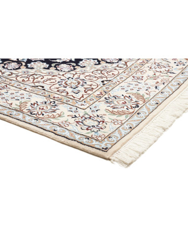 Nain 9la 143x247 Cm Nain 9la, Persia, Lana E Seta, Spessore