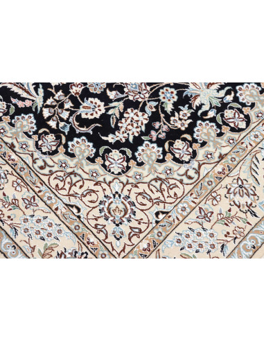 Nain 9la 143x247 Cm Nain 9la, Persia, Lana E Seta, Spessore