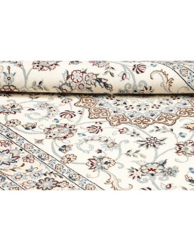 Nain 9la 138x198 Cm Nain 9la, Persia, Hand-carded Wool And