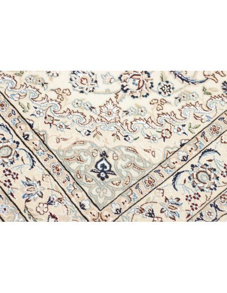 Nain 9la 132x208 Cm Nain 9la, Persia, Hand-carded Wool And