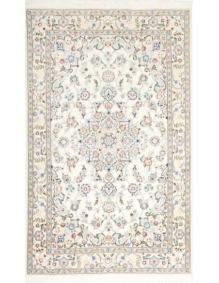 Nain 9la 133x213 Cm Nain 9la, Persia, Hand-carded Wool And