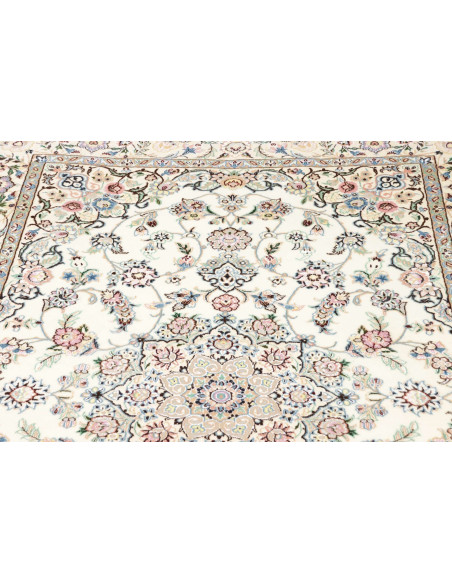 Nain 9la 133x213 Cm Nain 9la, Persia, Hand-carded Wool And
