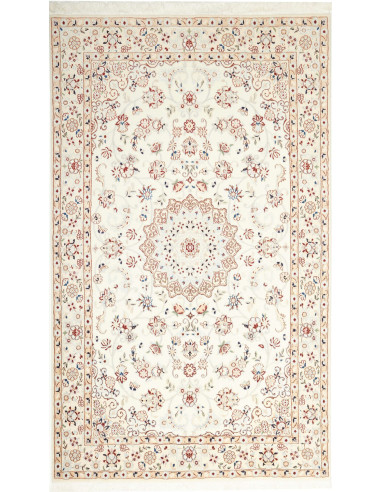 Nain 9la 127x214 Cm Nain 9la, Persia, Lana Cardata A Mano E