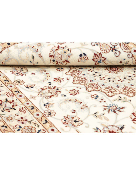 Nain 9la 127x214 Cm Nain 9la, Persia, Lana Cardata A Mano E