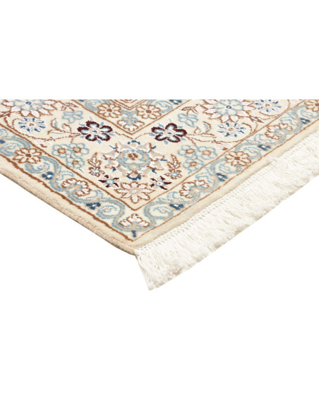 Nain 9la 136x217 Cm Nain 9la, Persia, Hand-carded Wool And