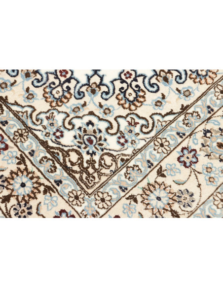Nain 9la 132x202 Cm Nain 9la, Persia, Hand-carded Wool And