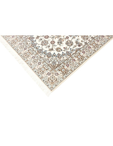 Nain 9la 132x202 Cm Nain 9la, Persia, Hand-carded Wool And