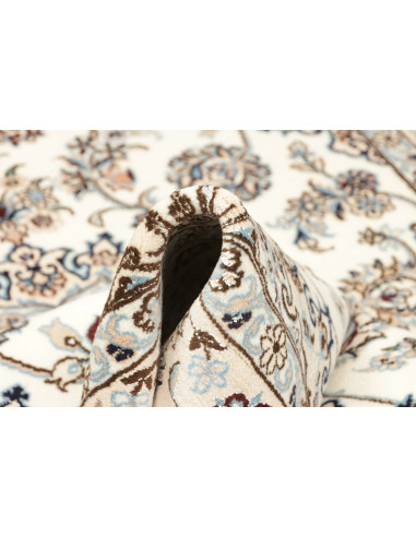 Nain 9la 132x202 Cm Nain 9la, Persia, Hand-carded Wool And