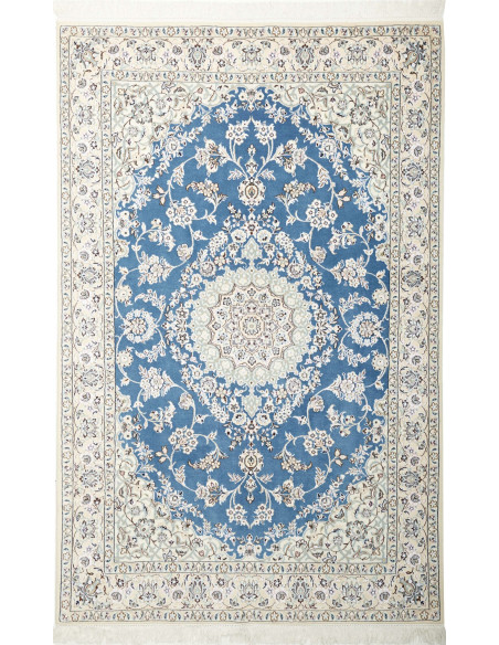 Nain 9la 128x200 Cm Nain 9la, Persia, Hand-carded Wool And