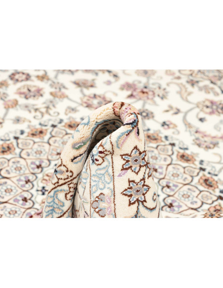 Nain 9la 150x242 Cm Nain 9la, Persia, Lana Cardata A Mano E