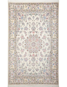Nain 9la 157x254 Cm Nain 9la, Persia, Lana Cardata A Mano E
