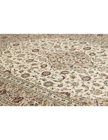 Tappeto Kashan Persia beige verde 200x290