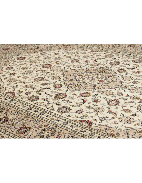 Tappeto Kashan Persia beige verde 200x290