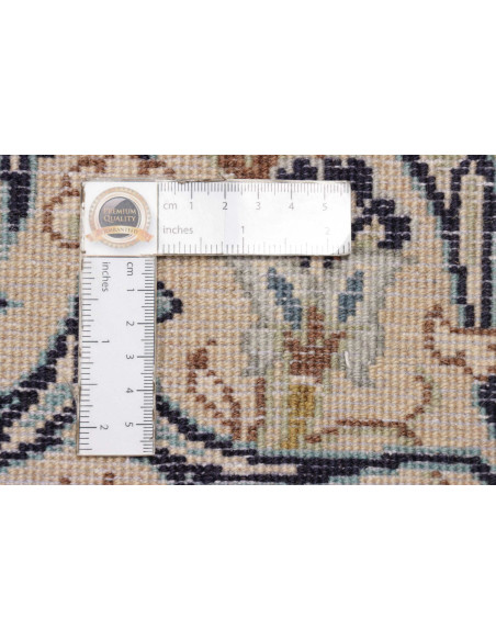 Tappeto Kashan Persia beige bianco 193x298