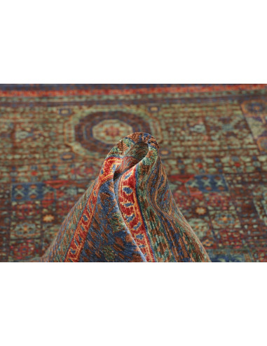 Rug Mamlouk Pakistan 175x240 Deep Blue Moss Gre