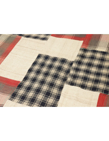 Patch 200x303 Cm Patch, Persia, Hand-carded Wool (warp: